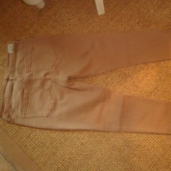 NWOT Seven 7 Pants Size 4 Honey Brown Skinny Leg Zip/Button Closure - Picture 8 of 14